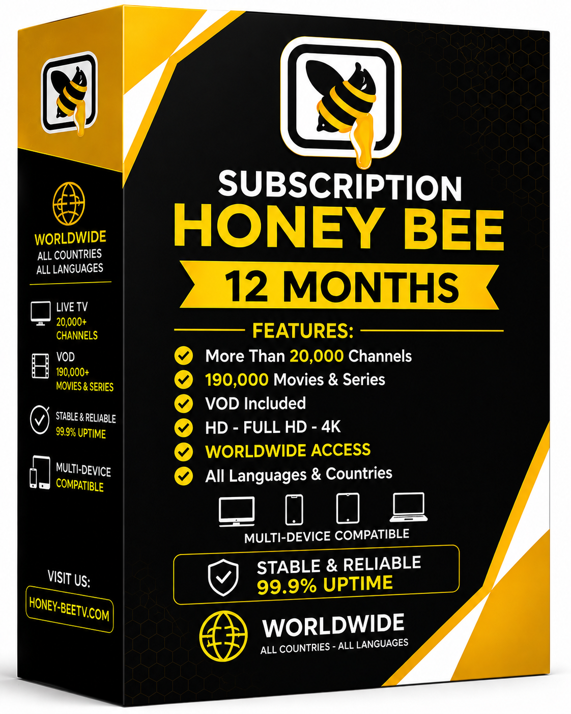12 Months : Instant Access & HD Entertainment